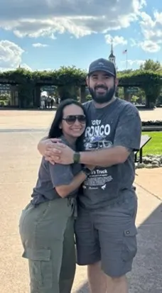 Sebastián Arenas y Gisela Pineda